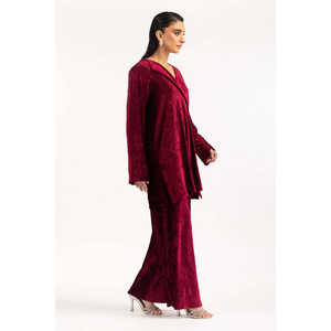 Ensemble coordonné IPST-55164 en velours froissé pour l'hiver - Élégant et stylé - Product Image 4