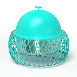 Mini Mesa hecha a mano con plato de frotamiento negro - Product Image 3