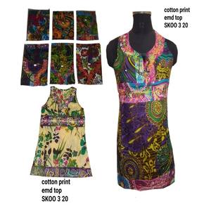 ชุดเดรสผ้าฝ้ายพิมพ์ลายแบบลำลอง,ชุดกระโปรงใส่หน้าร้อนชุดเดรสอินเดียพิมพ์ลายสวยงามดีไซน์โบโฮแบบดั้งเดิม - Product Image 5