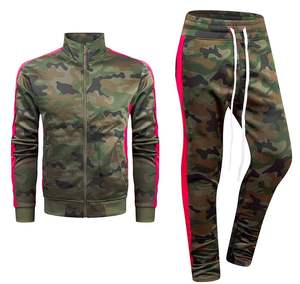 Nuevo Chándal Deportivo para Hombre con Bolsillos con Cremallera y Rayas, Chándal para Hombre, Chándal para Correr - Product Image 1