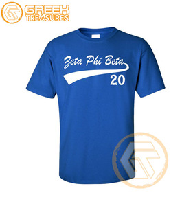 Wholesale Customized Zeta Phi Beta Women's T-Shirts Sorority Apparel High Quality Breathable Casual Cotton - Product Image 3