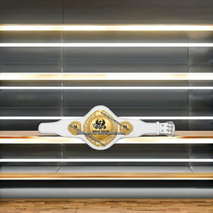 Ceinture de championnat personnalisée en PU écologique pour la boxe, le MMA et la compétition de Taekwondo - Design taille basse avec doublure - Product Image 2