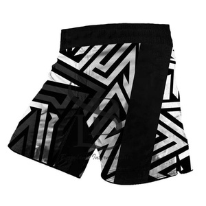 Pantalones cortos MMA Premium personalizados, ropa deportiva ligera de 100% poliéster para boxeo con logotipo propio, personalización de tarifa barata - Product Image 6