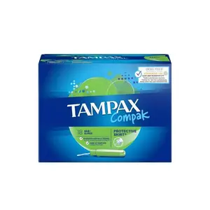 Tampax Compak Tampões compactos para fácil utilização