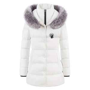 Chaqueta Acolchada Estilo Blazer para Mujer, Ropa Deportiva ÚNICA, Impermeable, con Capucha Desmontable, Forro de Microfibra, Cálida para Invierno - Product Image 5