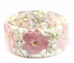 SMART Fine Jewelry Bracelets et Bracelets fins chaîne et Bracelets à maillons résine acrylique fleur Bracelet Bracelet bijoux pour - Product Image 2