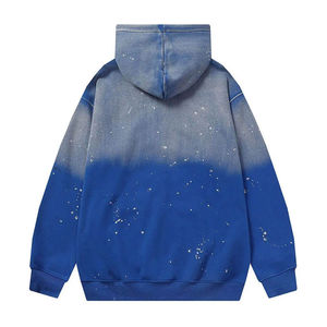 Sudadera con Capucha Lavada Personalizada de Alta Calidad, Ropa Urbana, Sudadera Extra Grande, Sudadera con Capucha y Cremallera con Lavado Ácido - Product Image 2