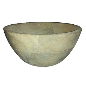 Bols de service modernes faits à la main pour la décoration intérieure Bols à soupe en bois de haute qualité Résine époxy naturelle Finition en corne d'os Plateaux de service - Product Image 3