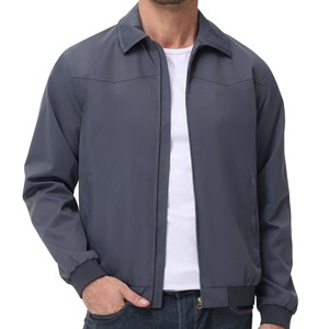 Vestes pour hommes, vestes de baseball, coupe-vent en polyester, imperméables, décontractées, vêtements d'extérieur, vestes bomber à fermeture éclair pour hommes - Product Image 5