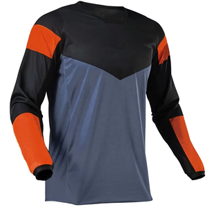 Wholesale Custom Racing Motocross Sportswear Breathable Windproof <b>Promotional</b> Logo Jersey Waterproof Personalized Riding <b>Apparel</b> - Product Image 1