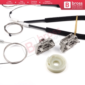 Kit de Reparación de Elevalunas BWR658, Puerta Delantera Derecha para Focus MK1 1998-2005, 4/5 Puertas, 1138214, Repuestos Bross, Hecho en Turquía - Product Image 2