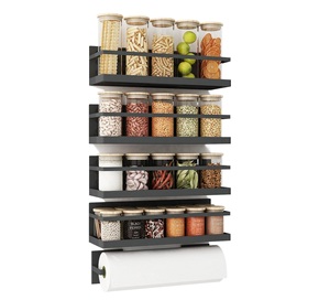 Từ Gia Vị Giá Cho Tủ Lạnh Từ Tủ Lạnh Kệ Cho Nhà Bếp Gia Vị Tổ Chức - Product Image 1
