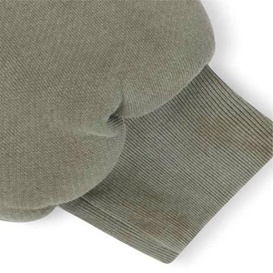 Sweat à capuche surdimensionné en molleton de coton 100 pour hommes, 400g/m2, haute qualité, décontracté, tissu tricoté gaufré doux - Product Image 5
