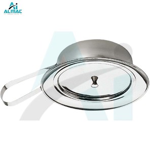 ALMAC Bassin de lit en acier inoxydable de qualité professionnelle utilisé dans les hôpitaux et les maisons de retraite Conception hygiénique avec finition polie lisse - Product Image 3