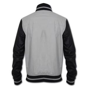 Wholesale High Quality Varsity <b>Jacket</b> <b>Men</b> Chenille Embroidery <b>Leather</b> Sleeves Custom Baseball Letterman Varsity <b>Jacket</b> - Product Image 3