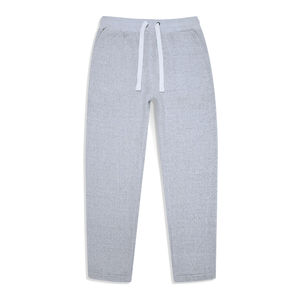 Customizable Grey Texture Sweatpants Casual Polyester Cotton <b>Trouser</b> Elastic Waist Comfortable Flat Front Straight Style <b>Vintage</b> - Product Image 1