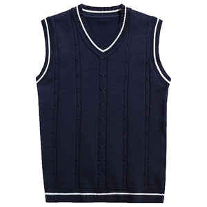 All Sizes Colors & Embroidery Decoration Low MOQ Best Selling Men's Women's <b>Sleeveless</b> <b>Sweaters</b> High Quality Easy to Wear with - Product Image 1