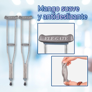 ไม้ค้ำยันอลูมิเนียมอัลลอยด์น้ำหนักเบา ปรับระดับได้ กันลื่น ขนาด 118-120 ซม. x 20 ซม. สำหรับอุปกรณ์ฟื้นฟูสมรรถภาพ - Product Image 4