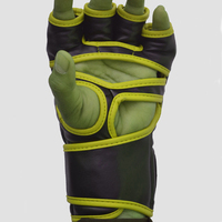 Gants de grappin de haute qualité 4oz UFC MMA mitaines de frappe à paume ouverte en gros entraînement Sparring imprimé Taekwondo Muay gants