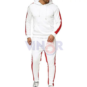 Chándales de Jersey personalizados en blanco Conjunto de ropa de calle para hombre Venta al por mayor de alta calidad Jersey de logotipo personalizado Chándales en blanco OEM 2025 - Product Image 1