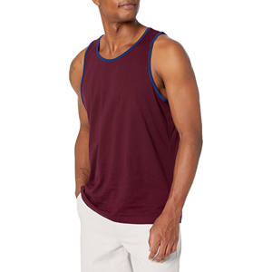 Vente en gros Débardeurs de gym personnalisés sans manches gilet de sport respirant vêtements d'entraînement pour hommes vêtements de fitness d'été - Product Image 4