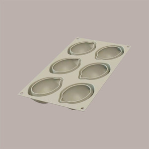 LUCGEL SRL 3D <b>Silicone</b> Mold for Realistic Lemon Delight <b>Baking</b> Dishwasher & Microwave Safe Food Contact Safe 85x59x42mm - Product Image 3