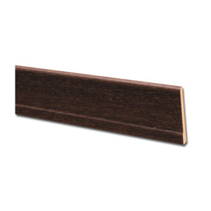 Battiscopa 70x10 mm con piede 245 cm Noce Scuro 60641 - Product Image 1