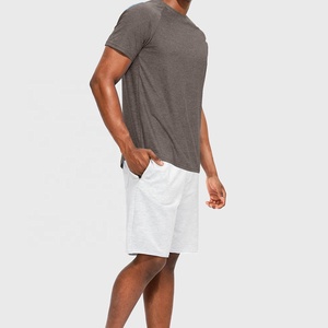 Microfiber Men Sports Running <b>T</b> <b>Shirt</b> Quick Dry Breathable Gym <b>Shirts</b> Short Sleeve Elastic Fitness Training Gym <b>Shirt</b> - Product Image 6