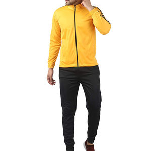 Haute qualité personnalisé 360gsm Baggy polaire 100% coton pantalons de survêtement évasés et sweat à capuche zippé hiver Streetwear ensemble de survêtement pour hommes - Product Image 1