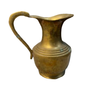 Pure Brass Vintage <b>Jug</b> With Hammered And Nickel Finished For Home Restaurant And Hotel Kitchenware Metal Pitcher For <b>Water</b> - Product Image 4