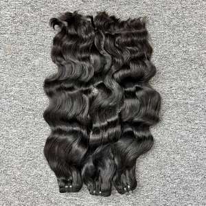 ผมแท้100% เป็นลอนคลื่นธรรมชาติผมดิบจากกัมพูชา - Product Image 2