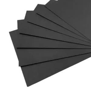 High Quality Black Paper Roll Black Paper Board 787*1092mm 889*1194mm 700*1000mm Kraft Paper For Packaging