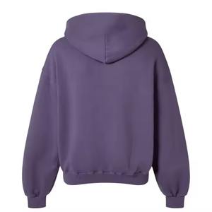 Qualité supérieure Hommes Polaire Coton Sweat À Capuche Respirant Chaud Confortable et Parfait Hiver Hoodies Lavage À L'acide Broderie En Détresse - Product Image 2