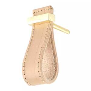 ลูกบิดหนัง PU ทำด้วยมือฮาร์ดแวร์ตกแต่งภายในที่กำหนดเองสำหรับการอัปเกรดบ้านและเฟอร์นิเจอร์ที่ทันสมัย - Product Image 2