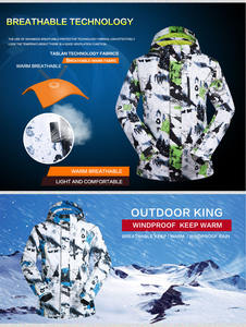 Nouvelle veste de Ski imperméable et respirante pour homme, veste de neige de randonnée d'hiver par MAXFIT entreprises - Product Image 5