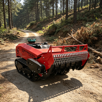 Lames de broyeur hydrauliques populaires pour RC Mulcher, toutes surfaces, certifiées CE, pour l'élimination des sous-bois forestiers