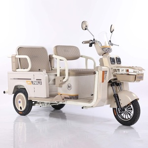 รถสามล้อไฟฟ้าคุณภาพสูงสำหรับผู้สูงอายุ 60V แบบเปิด 3 ที่นั่ง ความเร็ว 50-70 กม./ชม. ยานพาหนะอเนกประสงค์สำหรับใช้งานในสถานที่ต่างๆ - Product Image 1