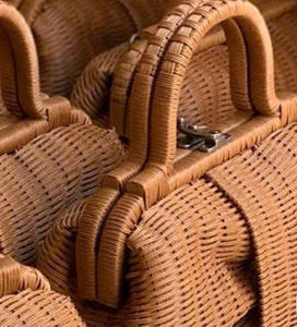 กระเป๋าถือคลัทช์หวายกระเป๋าถือสตรี - Product Image 4