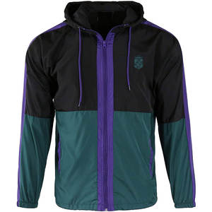 เสื้อแจ็คเก็ตกันลมสำหรับผู้ชาย ระบายอากาศได้ดี เป็นมิตรกับสิ่งแวดล้อม ผลิตจากโพลีเอสเตอร์ 100% ทนทาน มีฮู้ด  มีหลายสีให้เลือก - Product Image 2