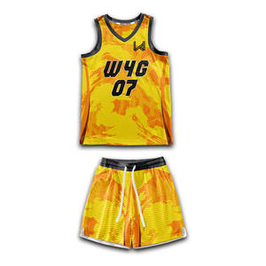 Uniformes de baloncesto con logotipo personalizado, malla de poliéster, transpirable, con transferencia de calor, estampado sin mangas, de talla grande, para hombre, baloncesto - Product Image 2