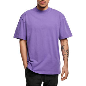 Ropa de verano 250 Gsm Materia mixta 100% Algodón Microfibra Secado rápido Logotipo personalizado Impreso Hombres Stock Ropa a granel Ropa mixta - Product Image 4