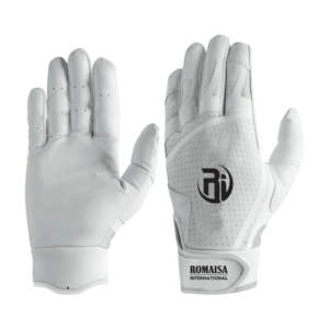 Guantes de Bateo de Softbol Profesionales Ligeros Unisex de Alta Calidad 100% Poliéster Transpirables Cómodos con Cierre de Gancho y Bucle - Product Image 3