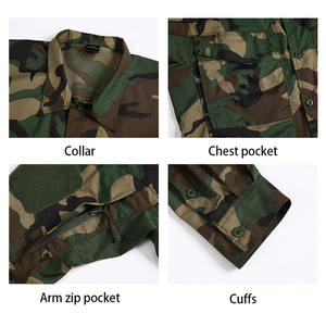 เสื้อแจ็กเก็ตกันลมสำหรับผู้ชาย, ชุดฝึกกบอเมริกันฤดูหนาว - Product Image 6