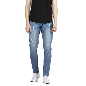 กางเกงยีนส์ขายาวสำหรับผู้ชายกางเกงยีนส์ทรงตรงลำลองทรงพอดีตัวขนาดใหญ่พิเศษ - Product Image 6