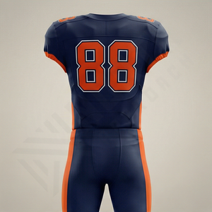 Uniforme de Fútbol Americano Personalizado de Alta Calidad para Adultos y Niños, Cómodo, de Poliéster, con Logotipo Bordado, Conjunto Deportivo de Alto Rendimiento - Product Image 2