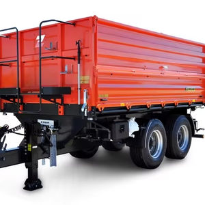 Remolque volquete agrícola de gran oferta, remolque de tractor agrícola de 4 ruedas a la venta - Product Image 1