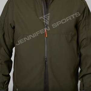 เสื้อแจ็กเก็ตล่าสัตว์ผ้าลูกฟูก100% ไฮเอนด์ตัวใหญ่พร้อมฮู้ดและซิปปิดฤดูหนาวกระเป๋าด้านหน้าผ้าโพลีเอสเตอร์ - Product Image 3