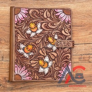 เคสหนังนิ่มสีดำพร้อมกระเป๋าและอุปกรณ์จัดระเบียบเอกสารแฟ้มขนาด A5 A4ออกแบบได้ตามที่ต้องการ - Product Image 1