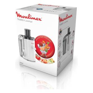 Extracteur de jus électrique 350W (950ml) Frutelia+ Blanc JU3701, extracteur de jus haute puissance pour une extraction pratique des fruits et légumes - Product Image 2