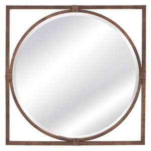 กระจกโต๊ะเครื่องแป้งกระจกทรงกลมสไตล์ดีไซเนอร์แฮนด์เมดแบบคลาสสิกของอินเดียสำหรับตกแต่งบ้านผู้จำหน่ายของกระจกติดผนังโลหะ - Product Image 5